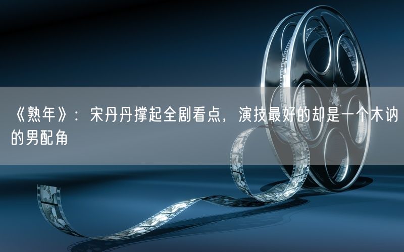 《熟年》:宋丹丹撑起全剧看点,演技最好的却是一个木讷的男配角